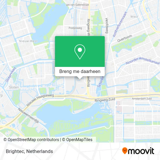 Brightec kaart