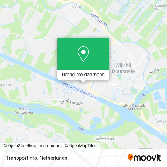 Transportinfo kaart
