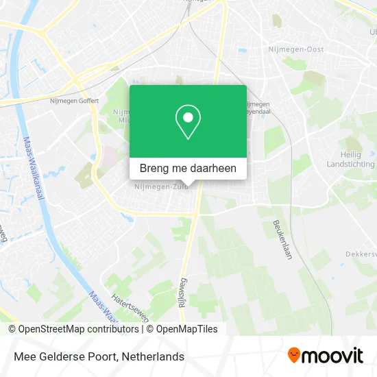 Mee Gelderse Poort kaart