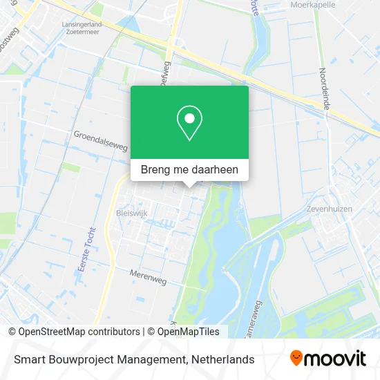 Smart Bouwproject Management kaart