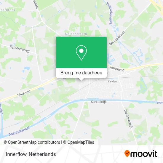 Innerflow kaart