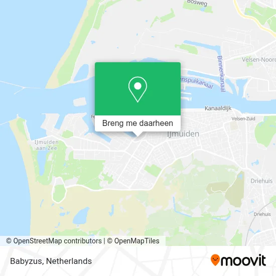 Babyzus kaart