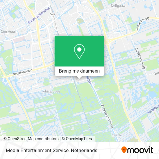 Media Entertainment Service kaart