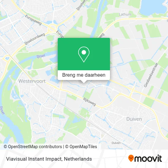 Viavisual Instant Impact kaart