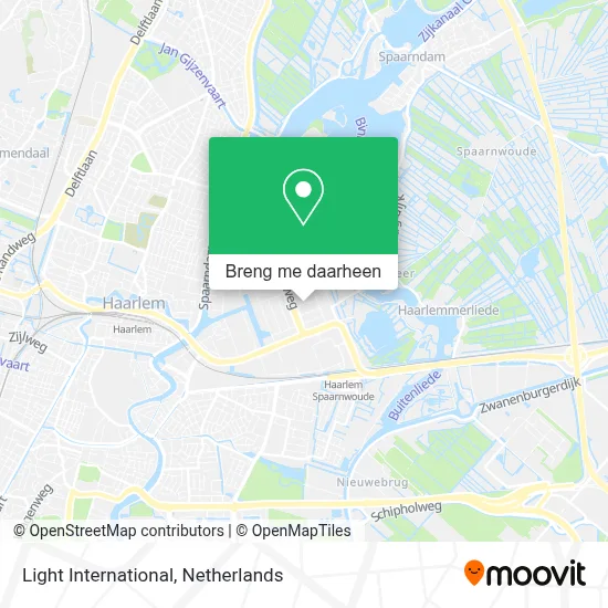 Light International kaart