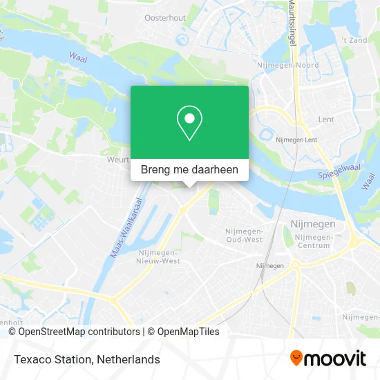 Texaco Station kaart