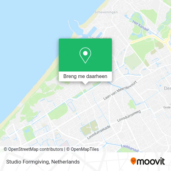 Studio Formgiving kaart