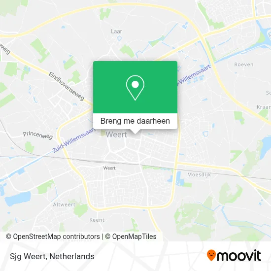 Sjg Weert kaart