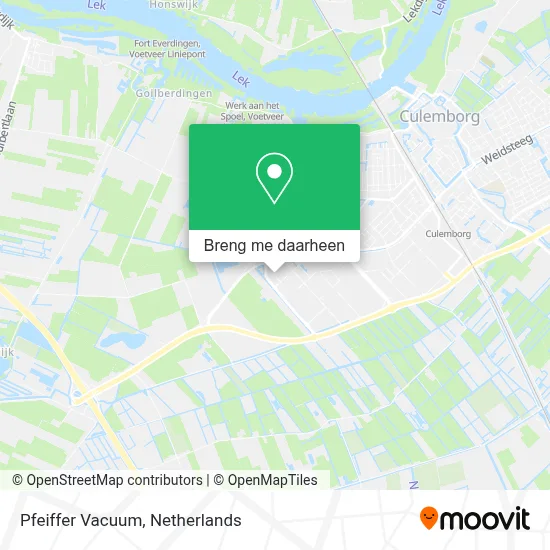 Pfeiffer Vacuum kaart