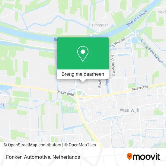 Fonken Automotive kaart