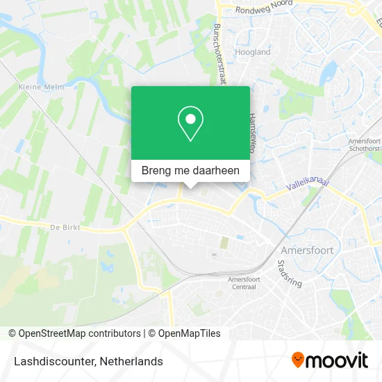 Lashdiscounter kaart
