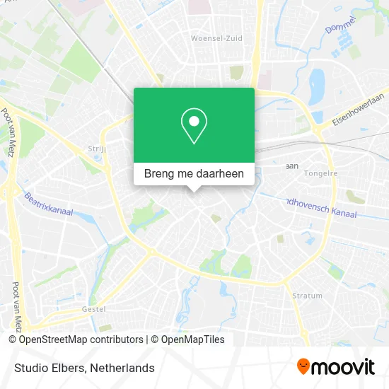 Studio Elbers kaart