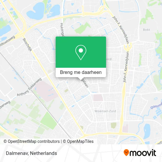 Dalmenav kaart