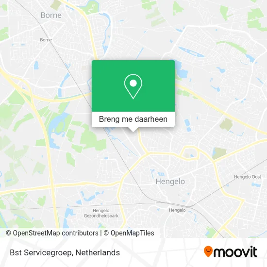 Bst Servicegroep kaart