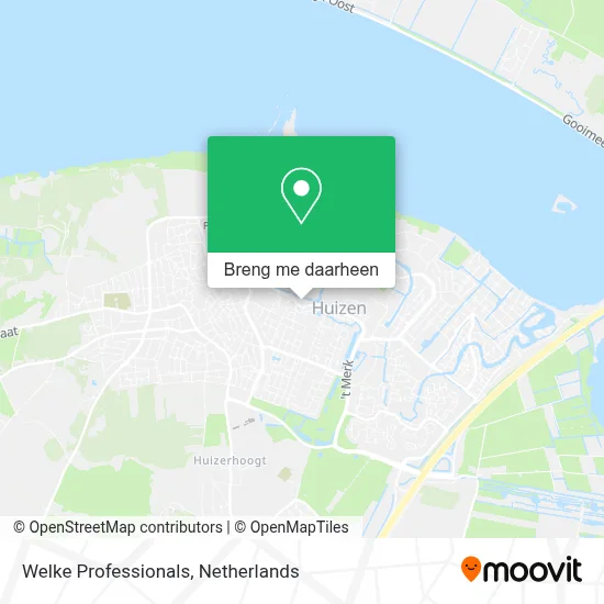 Welke Professionals kaart