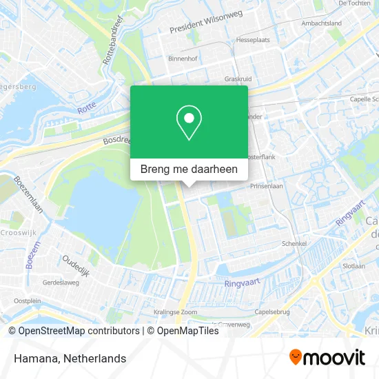 Hamana kaart