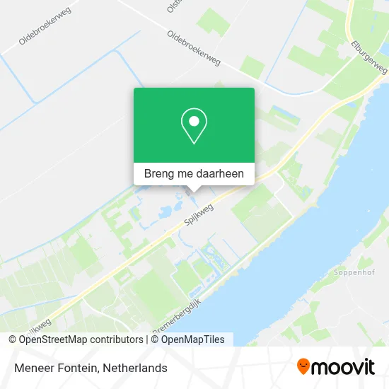 Meneer Fontein kaart
