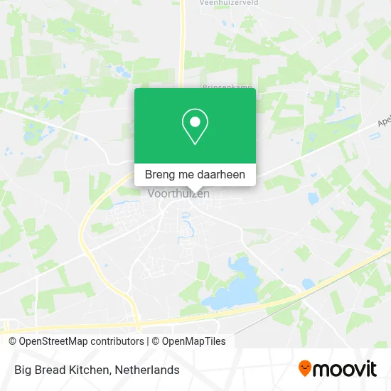 Big Bread Kitchen kaart