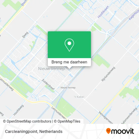 Carcleaningpoint kaart