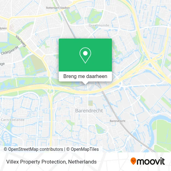Villex Property Protection kaart