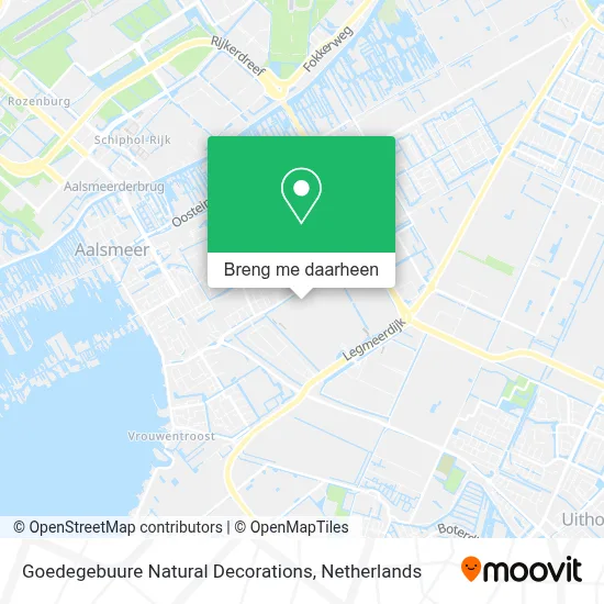 Goedegebuure Natural Decorations kaart