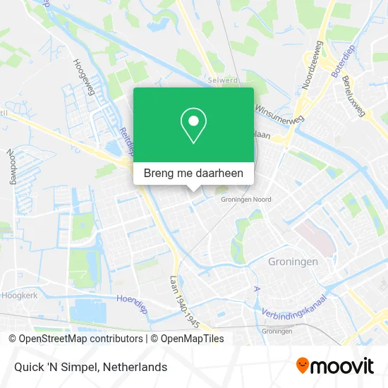 Quick 'N Simpel kaart