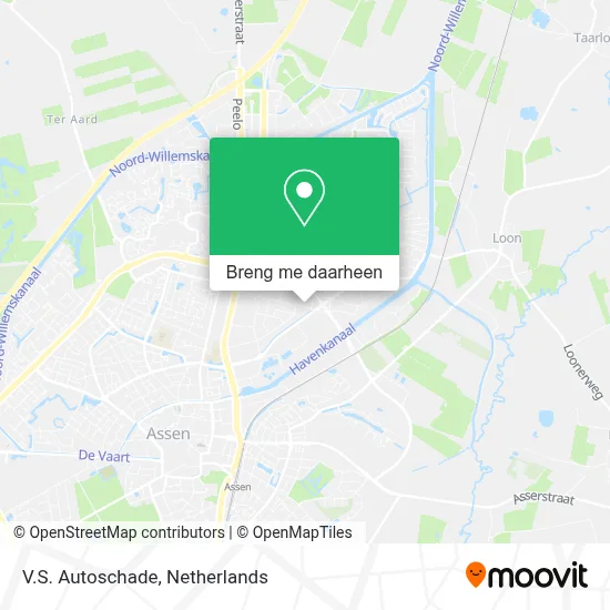 V.S. Autoschade kaart