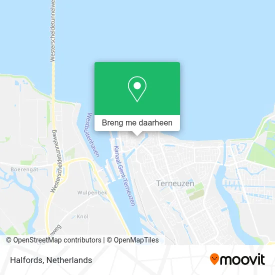 Halfords kaart
