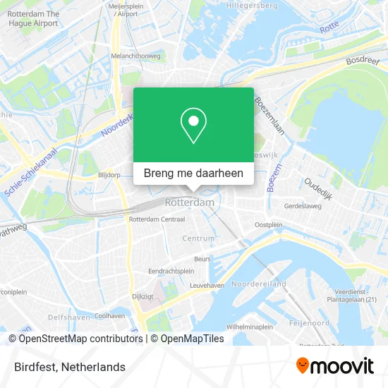 Birdfest kaart