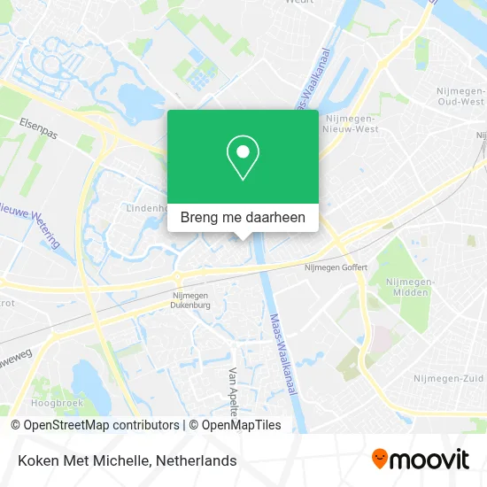 Koken Met Michelle kaart
