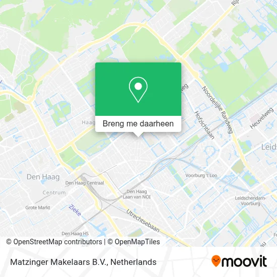Matzinger Makelaars B.V. kaart