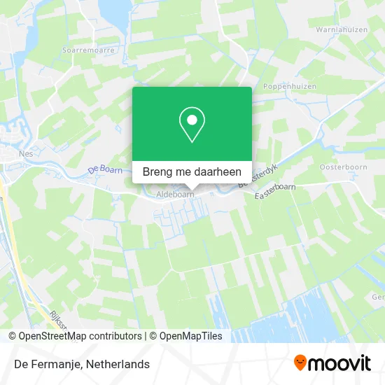 De Fermanje kaart