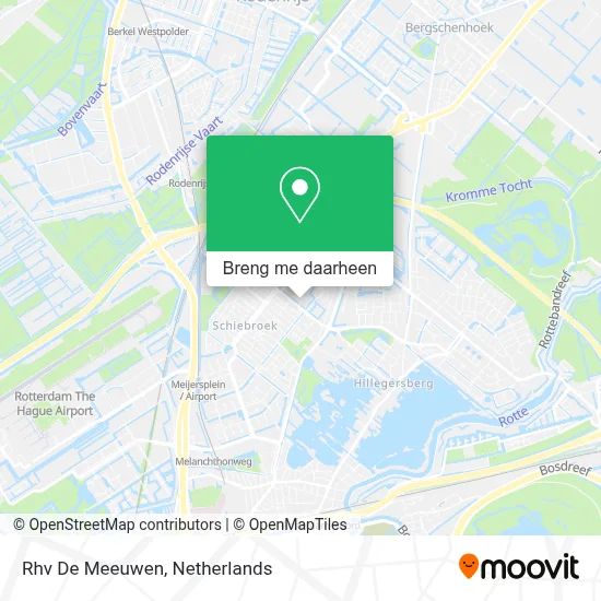 Rhv De Meeuwen kaart
