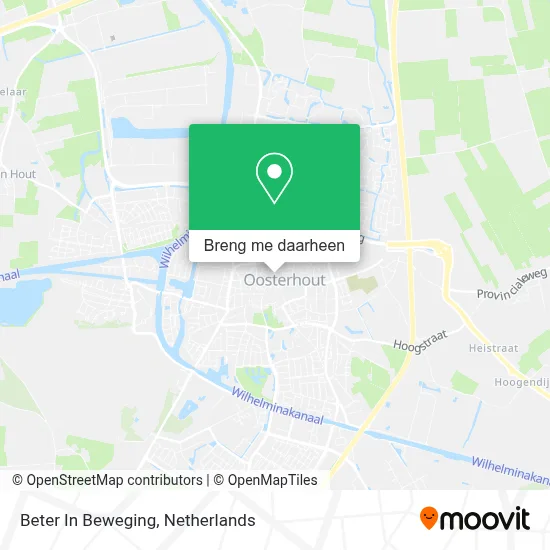Beter In Beweging kaart