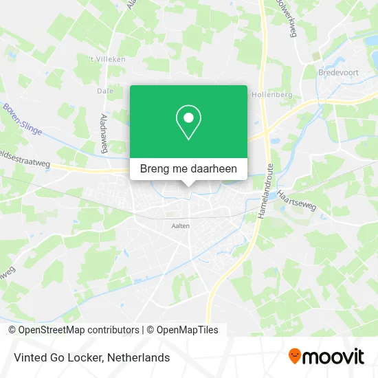 Vinted Go Locker kaart