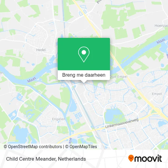 Child Centre Meander kaart
