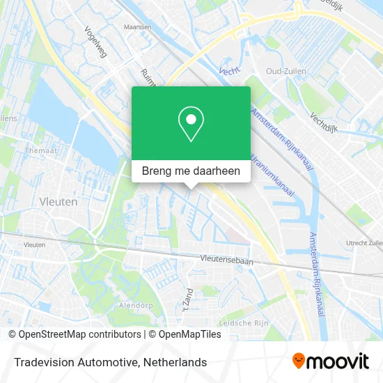Tradevision Automotive kaart