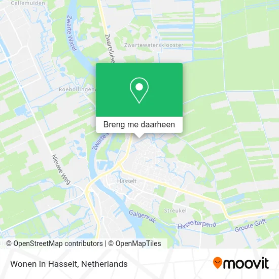 Wonen In Hasselt kaart