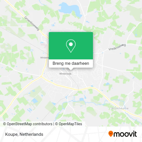 Koupe kaart