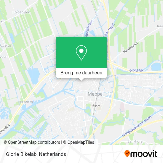Glorie Bikelab kaart