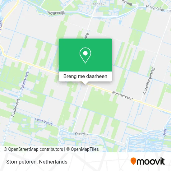 Stompetoren kaart