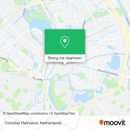 Colorbar Hairsalon kaart
