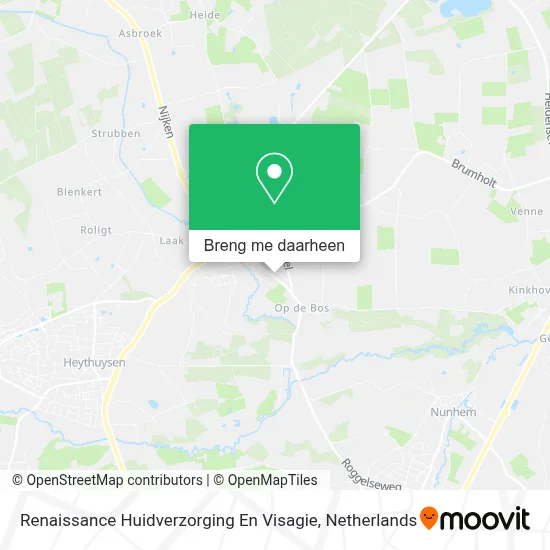 Renaissance Huidverzorging En Visagie kaart