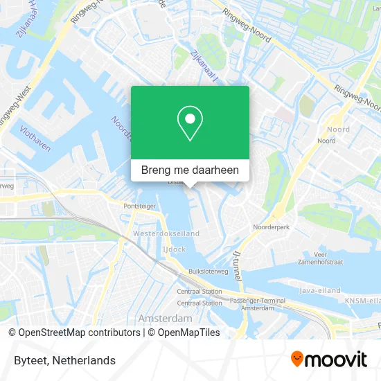 Byteet kaart