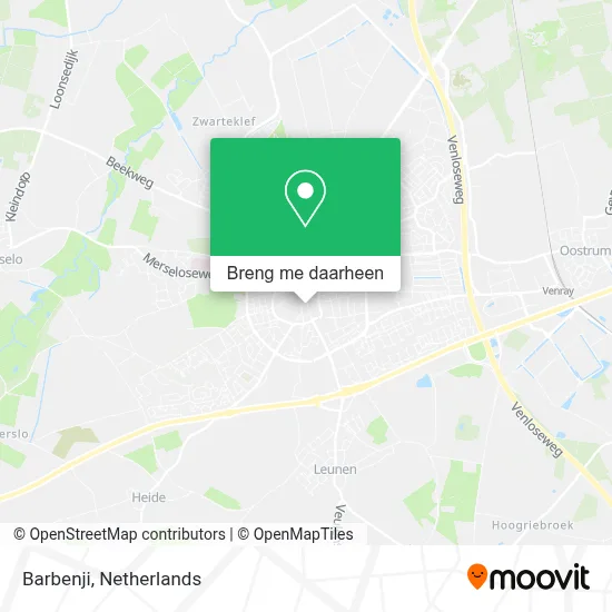 Barbenji kaart