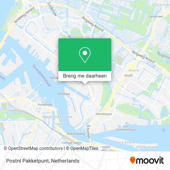 Postnl Pakketpunt kaart