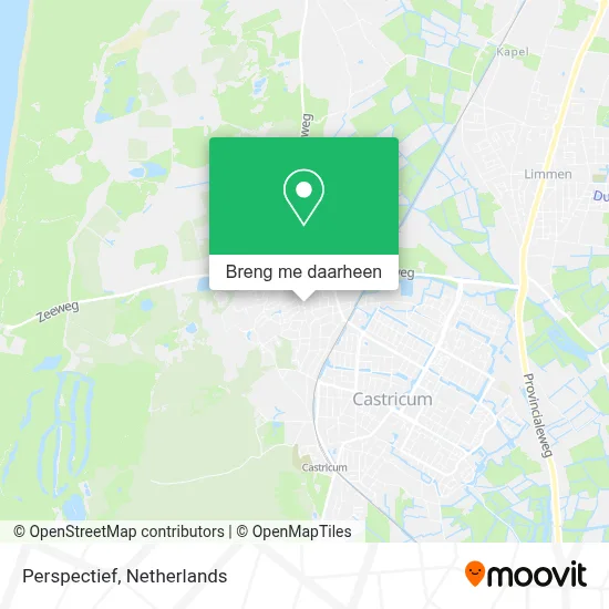 Perspectief kaart