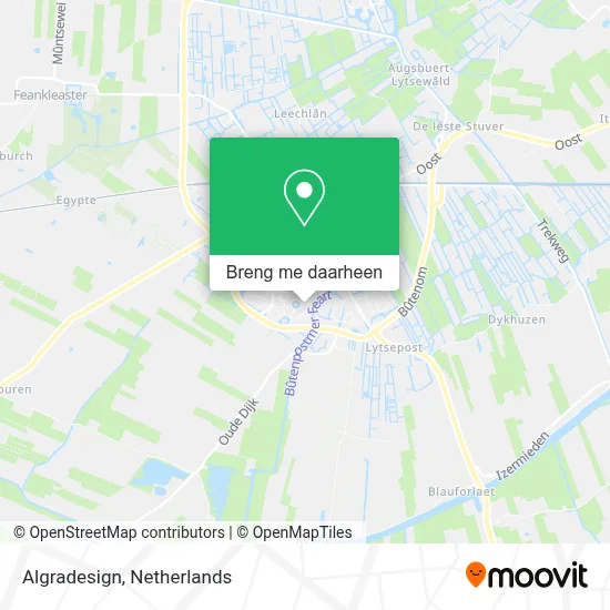 Algradesign kaart