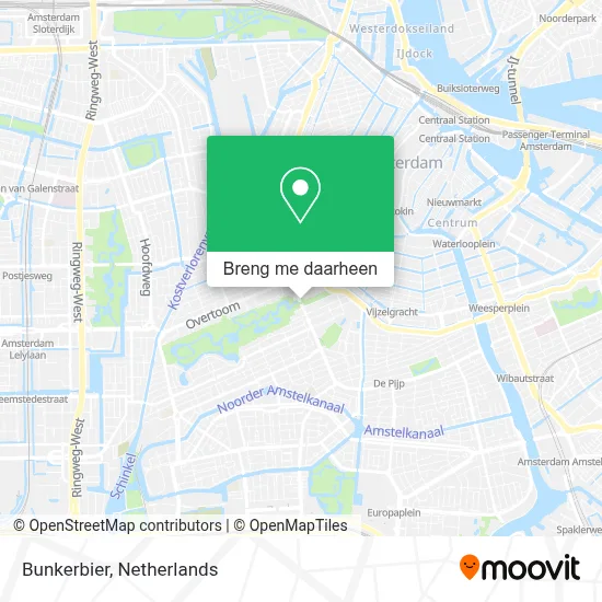 Bunkerbier kaart