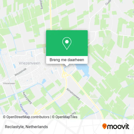 Reclastyle kaart
